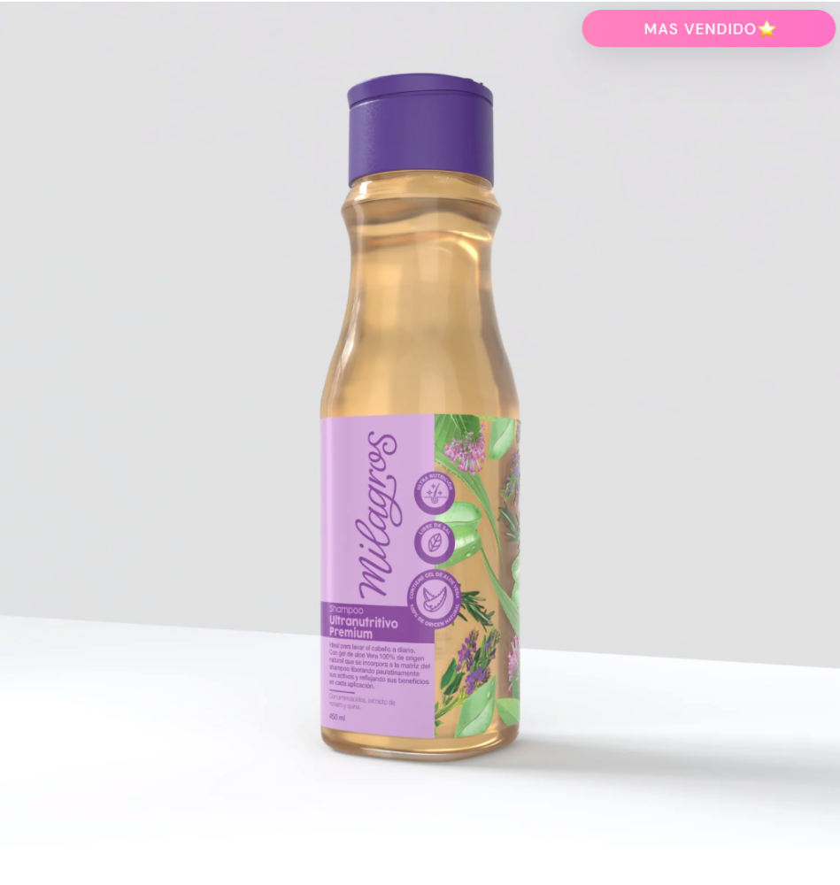 SHAMPOO ULTRANTRITIVO PREMIUM MILAGROS