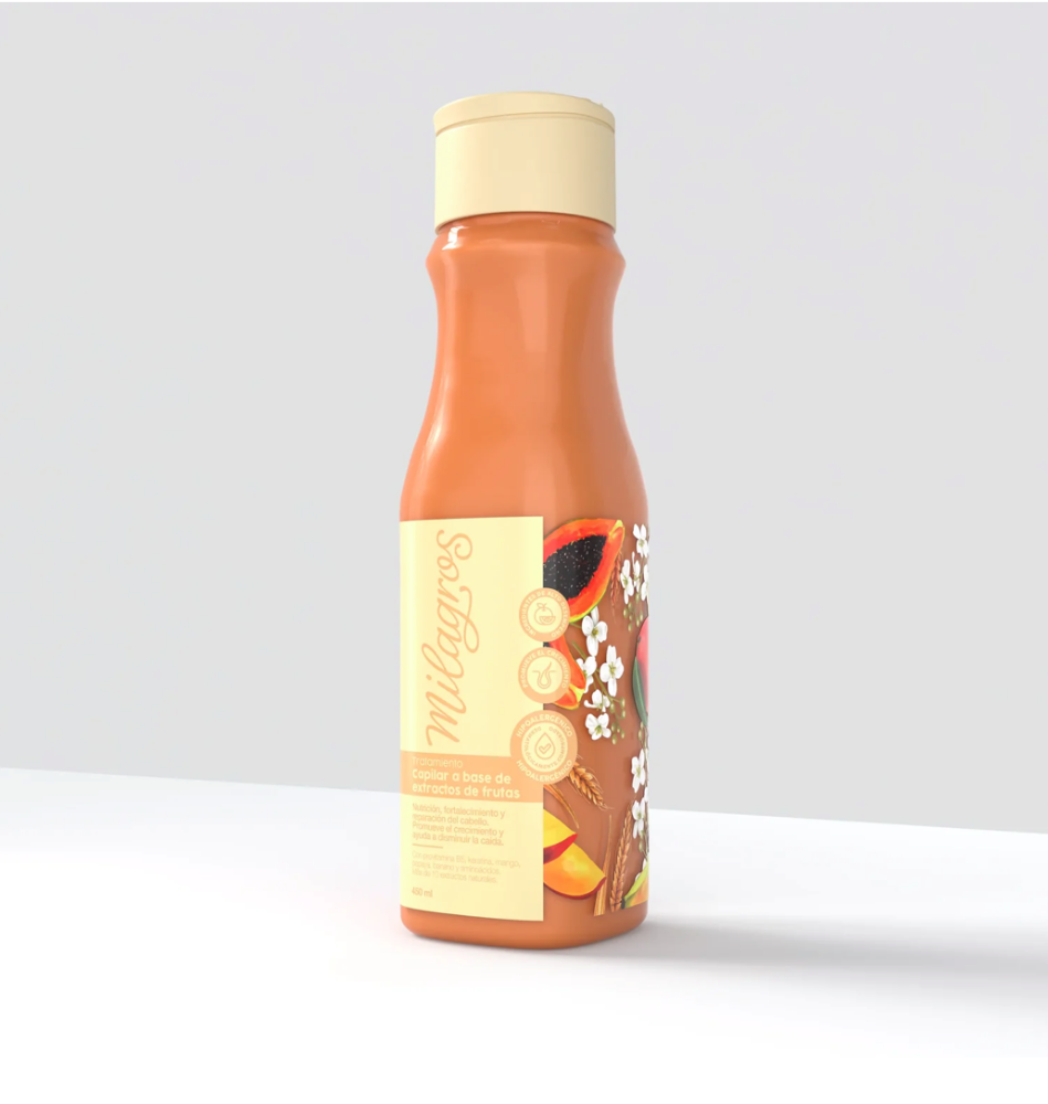 TRATAMIENTO CAPILAR FRUTAS MILAGROS 450ML