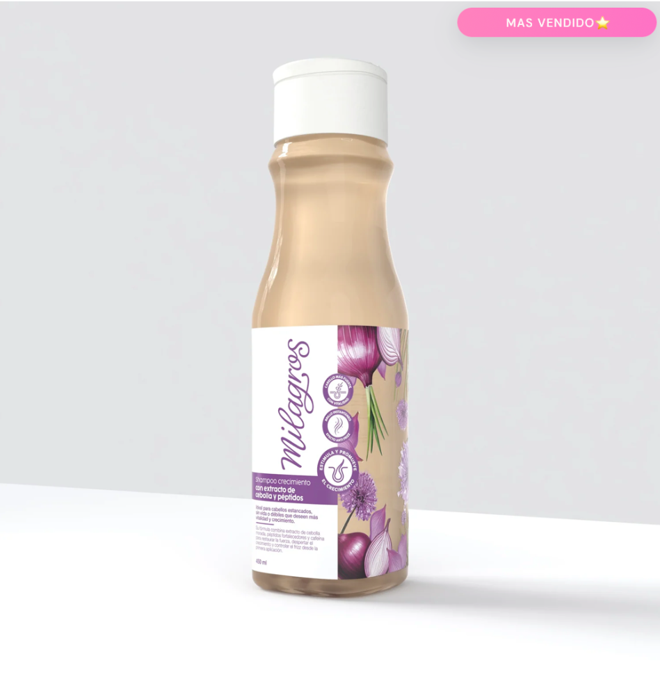 SHAMPOO DE CEBOLLA MILAGROS 450ML