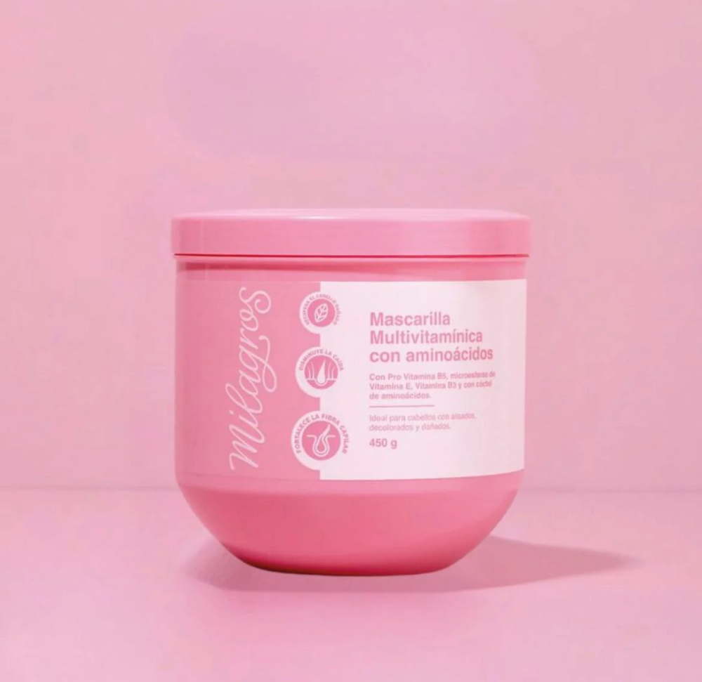 MASCARILLA MULTIVITAMINICA AMINOACIDOS MILAGROS