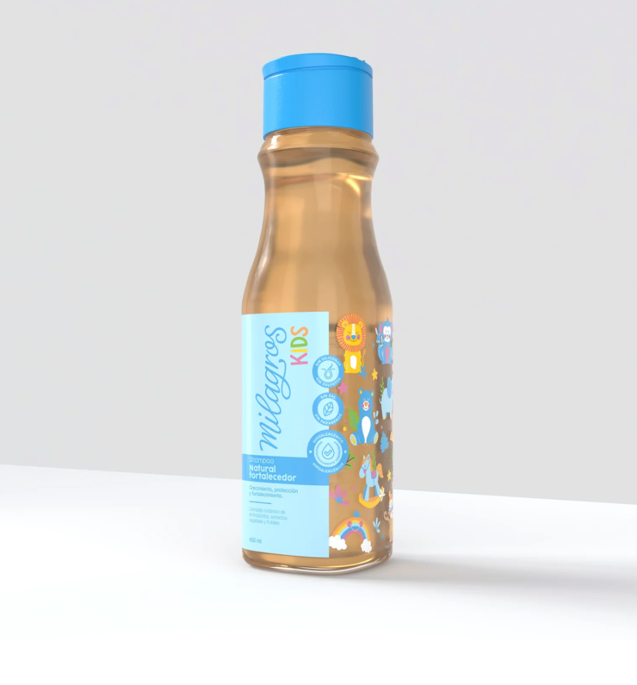 SHAMPOO NATURAL FORTALECEDOR KIDS MILAGROS 450ML