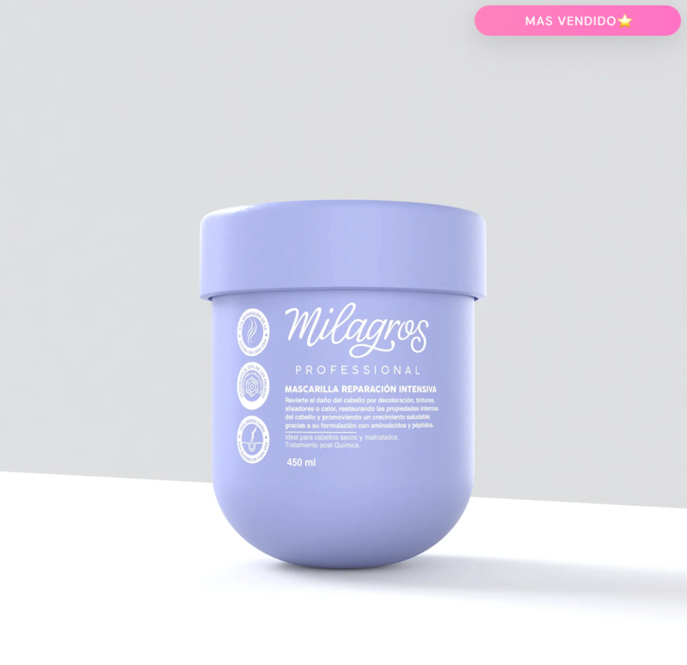 MASCARILLA PROFESIONAL REPARACION INTENSIVA MILAGROS