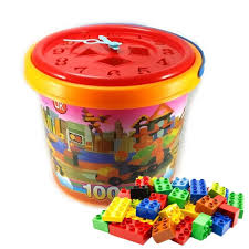 balde de bloques 100pcs dic