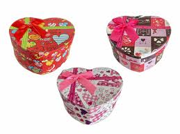 caja regalo corazón mediana octubre