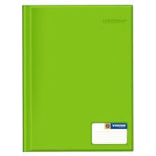 folder tapa dura verde limon abril