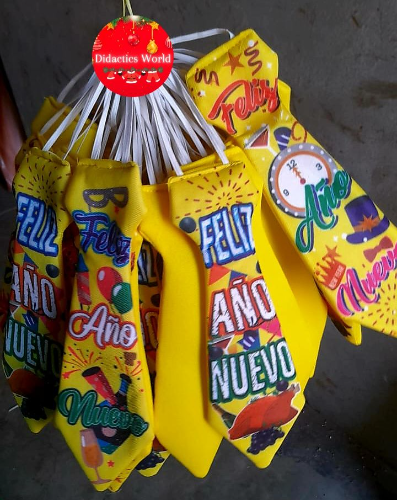corbata amarillo