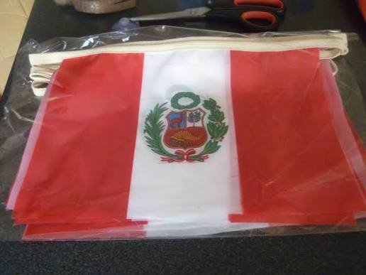 banderola cuadrada julio