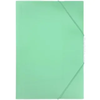 folder tapa dura verde pastel abril