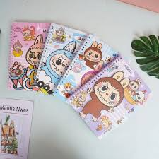 cuaderno anillado labubu nov