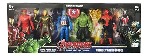 avengers x6 caja febrero
