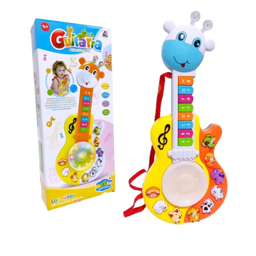 guitarra jirafa musical octubre