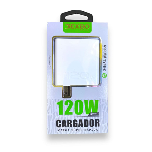 cargador dexbo Tc 120w nov