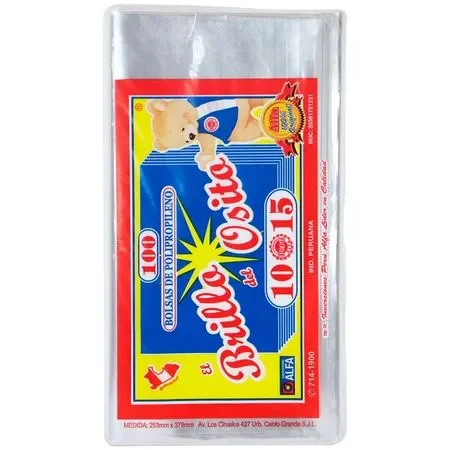bolsa brillo 10x15 paq marzo