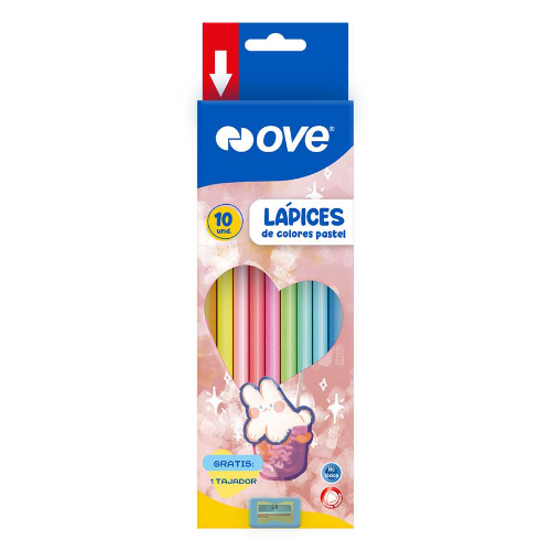 color pastel ove x10 largo nov