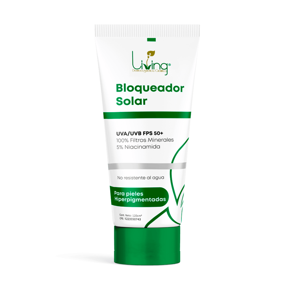 Bloqueador solar despigmentante