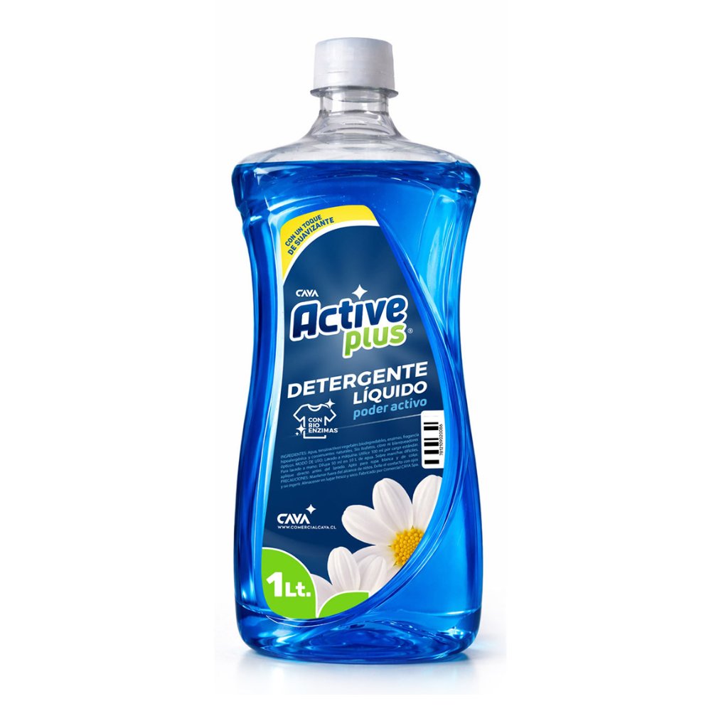 Detergente Liquido Active  1 Litro