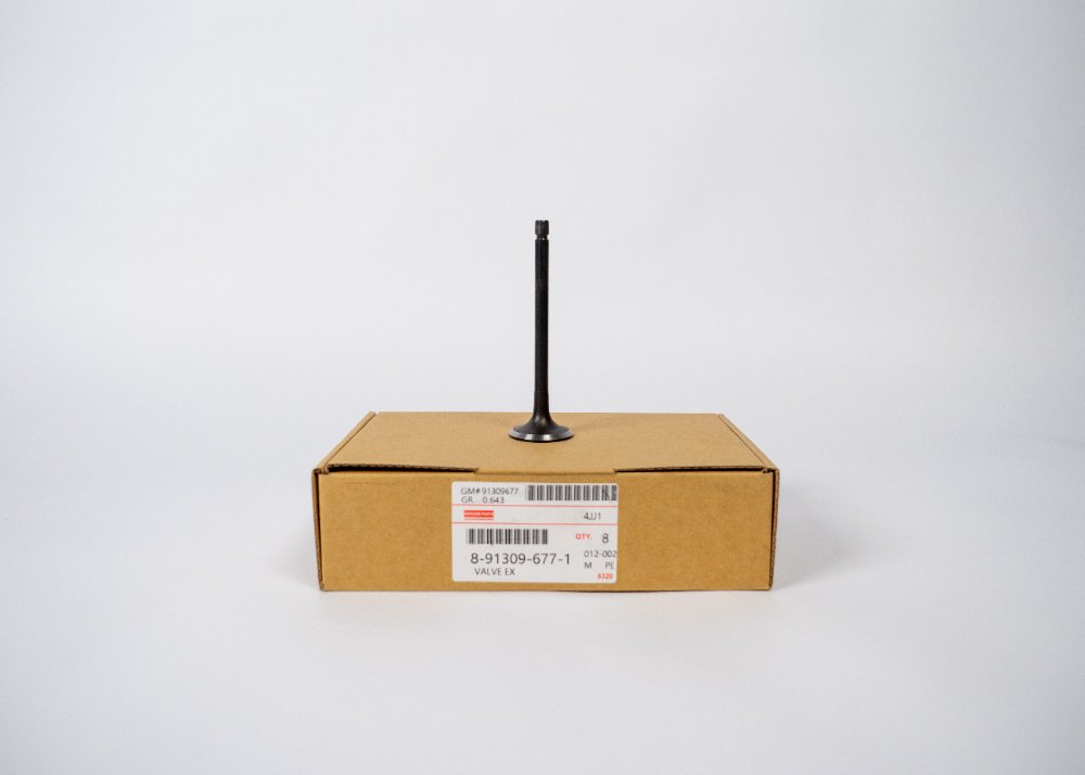 KIT DE 8 VALVULAS DE ESCAPE 4JJ1