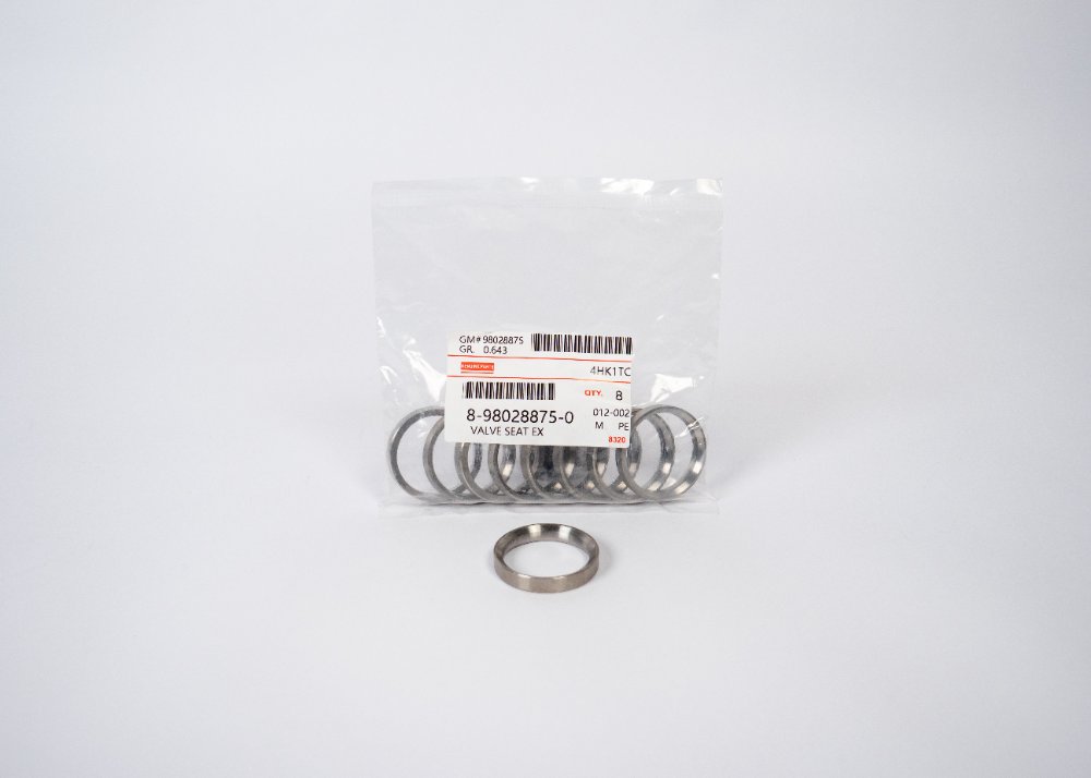 KIT DE 8 ASIENTOS DE VALVULA ESCAPE 4HK1