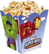 CAJITA POCHOCLERA SUPER HERO X6