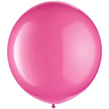 GLOBO LATEX STD 9´´ ROSA X50