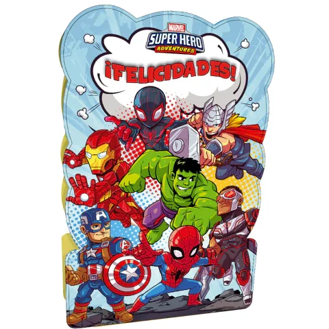 PIÑATA DE CARTON SUPER HERO