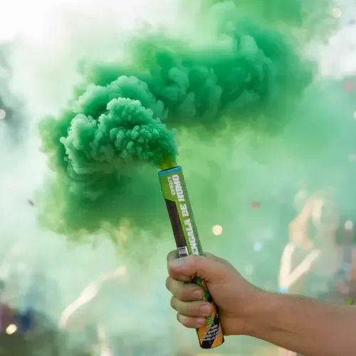 BENGALA DE HUMO X1 VERDE