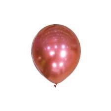 GLOBO CROMO 12´´ ROJO CORAL
