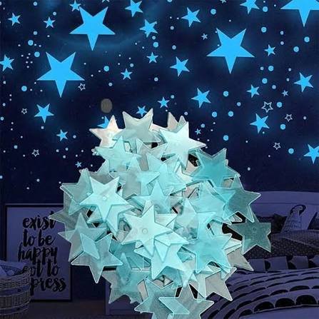 ESTRELLAS LUMINOSAS PARA TECHO/PARED