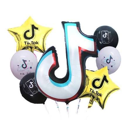 SET GLOBOS METALIZADOS+LATEX X7