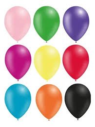 GLOBO LATEX STD 9´´ MULTICOLOR X50