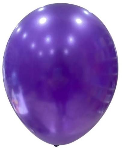 GLOBO PERLADO 12´´ X25 VIOLETA