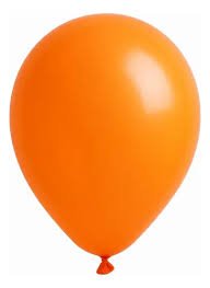 GLOBO STD 12´´ X25 NARANJA