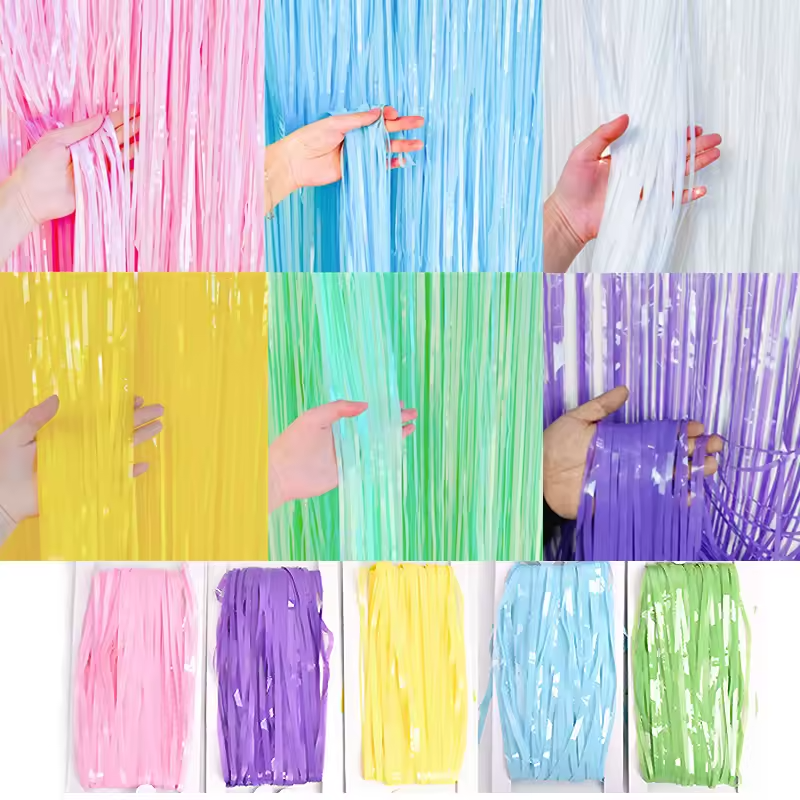 CORTINAS LISAS COLOR PASTEL
