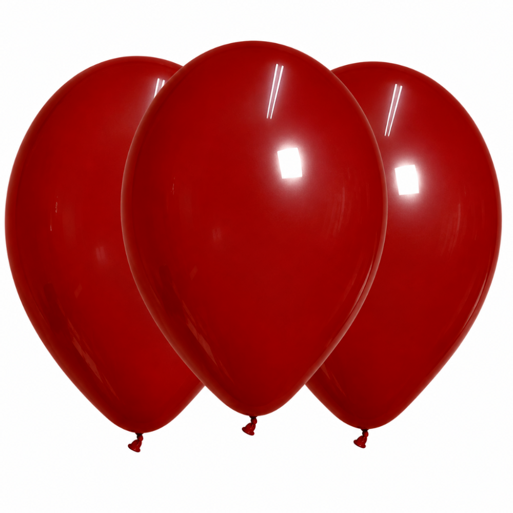 GLOBO STD 12´´ X25 ROJO