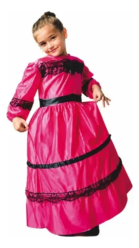VESTIDO DAMA ANTIGUA NIÑA