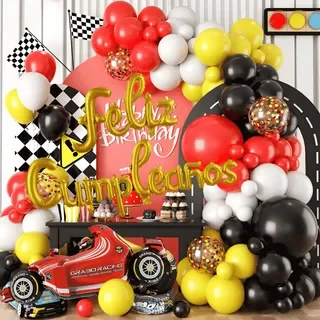 SET DE GLOBOS FORMULA 1 X68