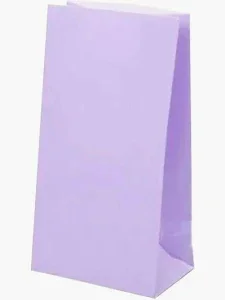 BOLSITA DE PAPEL  LILA X10