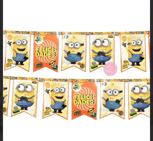 BANDERIN MINIONS