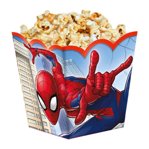 CAJITA POCHOCLERA  SPIDERMAN X6