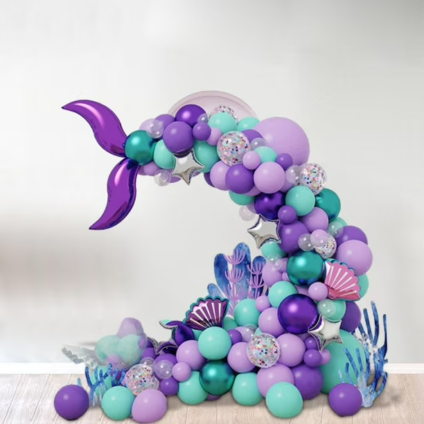 SET DE GLOBOS SIRENA X100