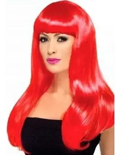 PELUCA LARGA LACIO ROJO