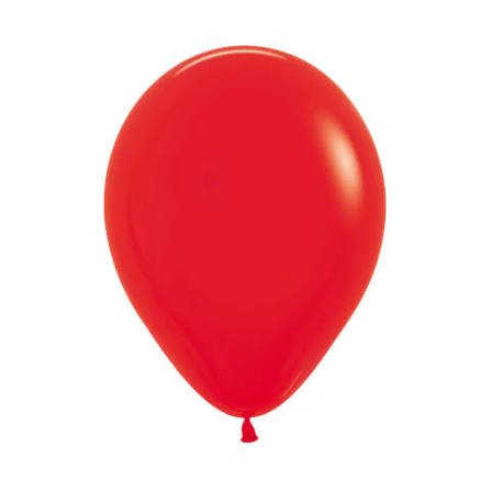 GLOBO LATEX STD 9´´ ROJO