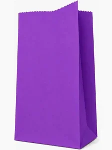 BOLSITA DE PAPEL VIOLETA X10