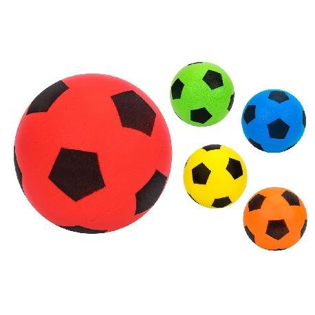 PELOTITAS FUTBOL 7 DIAMETROS DE GOMA ESPUMA X6
