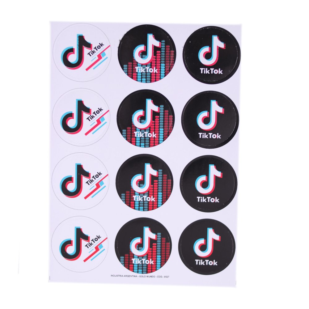 STIKERS TIK TOK X10