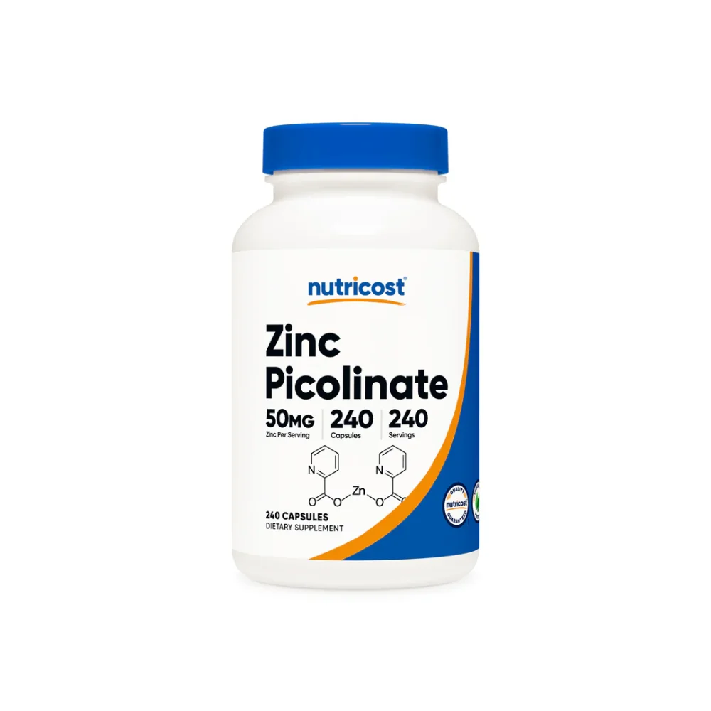 ZINC PICOLINATO 50MG NUTRICOST 240 CAPS