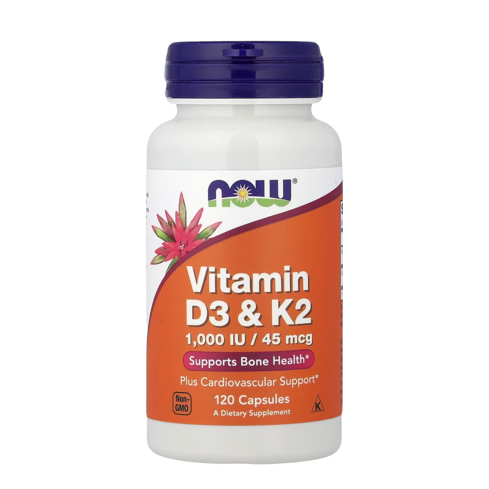 VITAMINA K2 + D3 NOW 120 CAPS