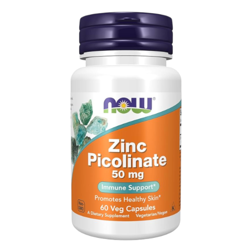 ZINC PICOLINATO NOW 50MG 60 CAPS