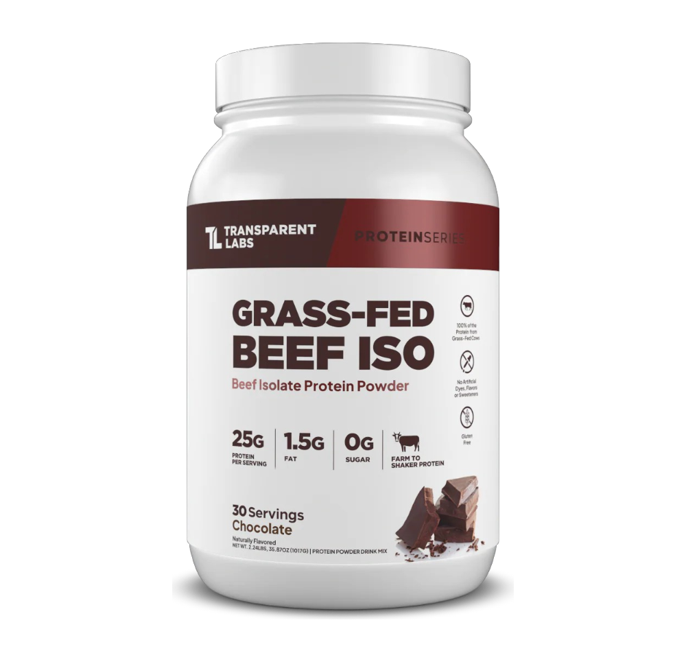 PROTEINA BEEF ISOLATE GRASS FED TRANSPARENT LABS 2LB