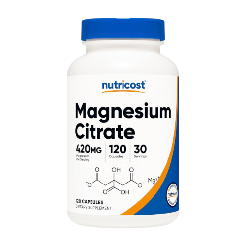 MAGNESIO CITRATO NUTRICOST 120 CAPS